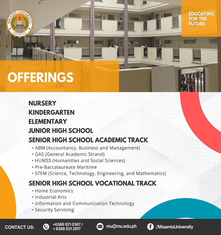 Enrollment for Basic Education for A.Y. 2024-2025 is ongoing